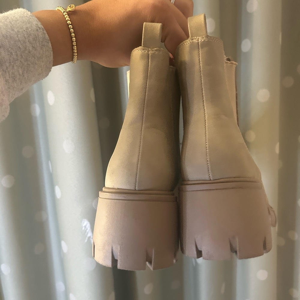 Beige Booties - Picture 3 of 6
